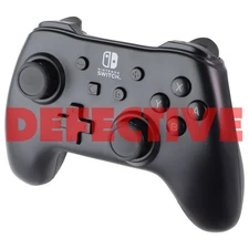 DEFECTIVE PowerA Wired Gaming Controller for Nintendo Switch - Black
