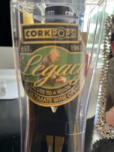 Cork Pops Legacy Wine Bottle Opener  - BRAND NEW