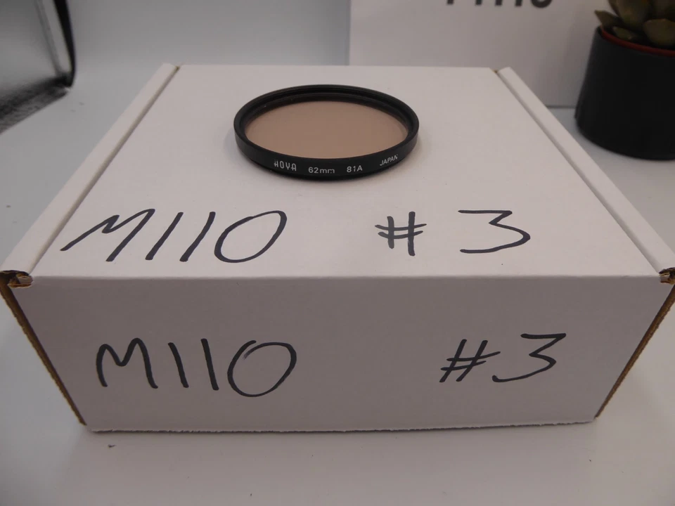 HOYA 62mm 81A AMBER NEW SCREW in OPTICAL GLASS FILTER MADE in JAPAN - Image 2 of 2