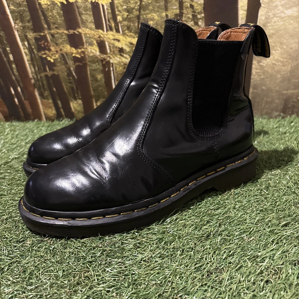 Dr. Martens 2976 Men's Black Leather Chelsea Boots UK 9 EU 43 US 10, photo 1 of 5