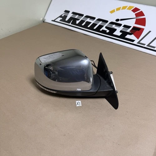 2014 2015 2016 2017 Jeep Grand Cherokee Right Door Mirror Chrome Heat