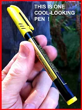 BLACKLIGHT GLOW Permanent INVISIBLE INK UV Black Light SECURITY MARKER Spy Pen