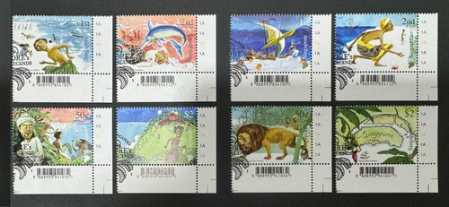 SINGAPORE 2014 MYTHS & LEGENDS (1st Series) 8V set CTO SG#2233-2240