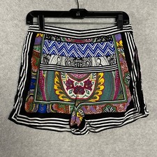 ETT TWA Anthropologie Shorts Women's Small Wynnewood Mod Multicolor Mixed Print