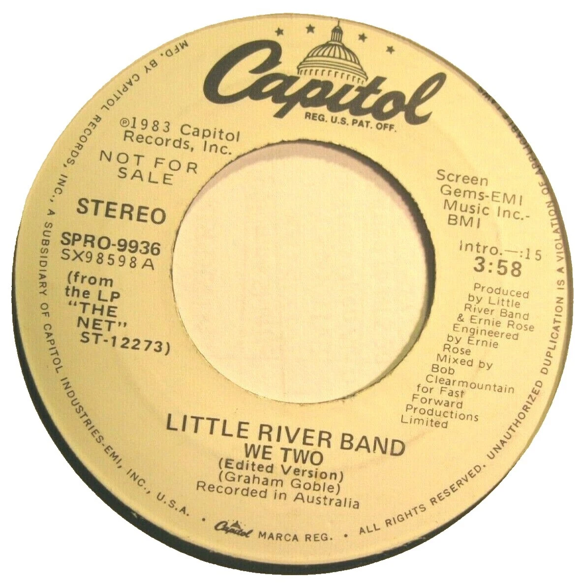 Little River Band discos de vinilo Pop