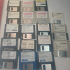 Lot of 19 Used Ibm Floppy Disks Diskettes for Vintage Programs Clipart Video