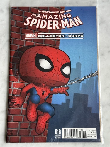 Amazing Spider-Man #16 Variant NM 9.4 - Buy 3 for FREE Ship! (Marvel, 2016)