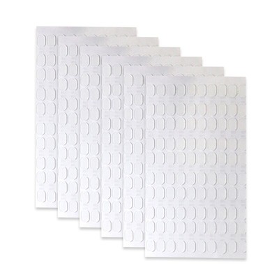 100Pcs Double Side Adhesive Tape Stickers Removable Traceless Clear Sticky Putty
