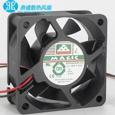 MAGIC MGA6024ZB-O25 6025 24V 0.22A 2-Wire Axial Cooling Fan