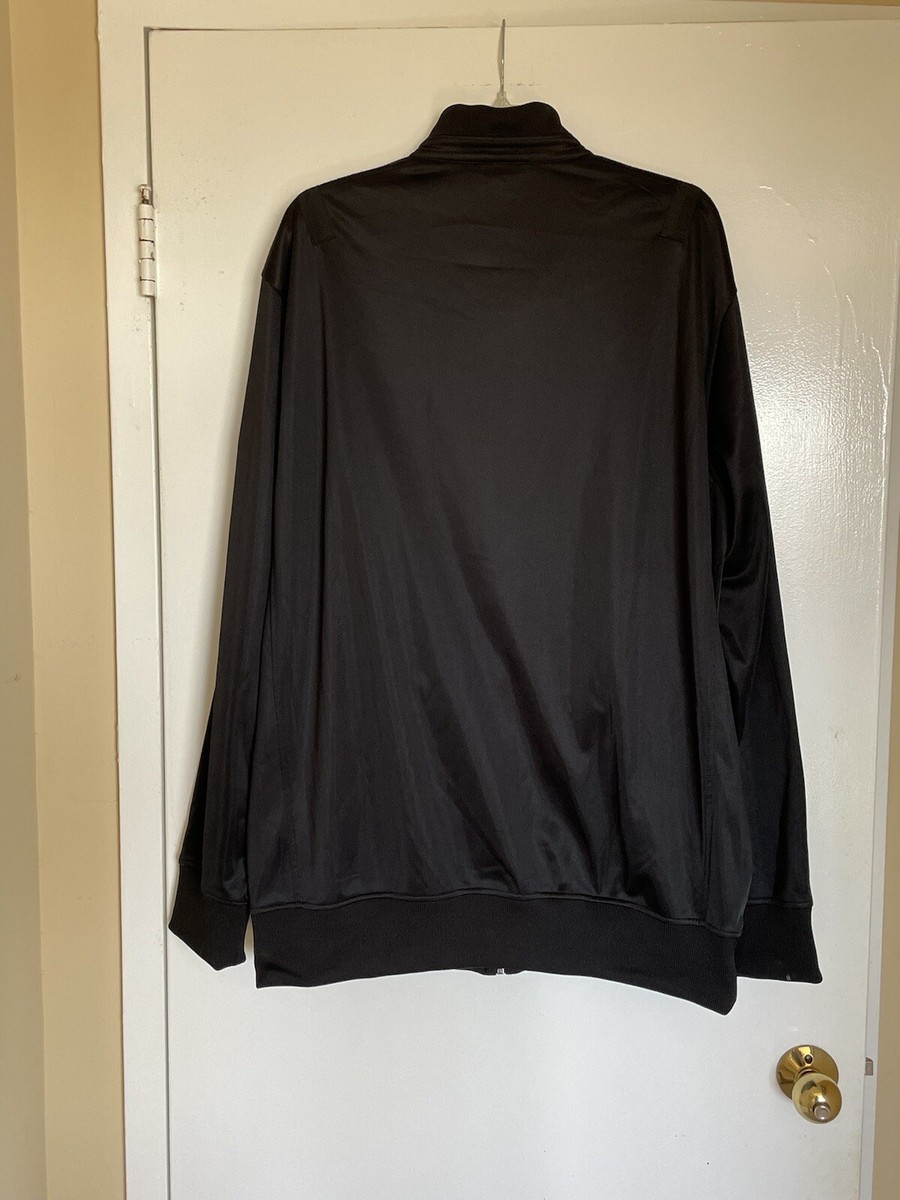 VTG Sean John Men's Jacket Sz 2XL 90's Track Black Full Zip VTG Sean John Men's Jacket Sz 2XL 90's Track Black Full Zip