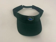 Shorecliffs Golf Club San Clemente Logo Adult Coton Green Visor Hat One Size