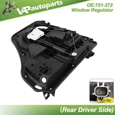 For 2007-2011 Dodge Nitro Power Window Regulator With Panel Motor Rear Left Side