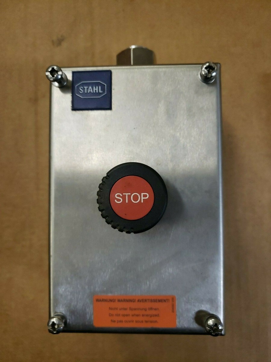 Stahl 8150/5-0176-0116-091-3311 Stainless Explosion Proof