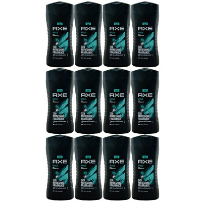 Axe Duschgel APOLLO 12 x 250ml 12H Refreshing 3in1 Körper - Haare - Gesicht