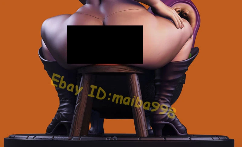 HALLOWEEN WITCH 3D Print Garage Kit Figure Model Kit Unpainted Unassembled GK - Image 2 of 4