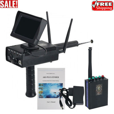 AKS Plus 3D Long Range Metal Detector Metal Finder Underground Gold Finder