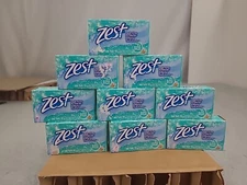 9x Zest Aqua Pure Scent Hydrating Effects Bar Soap, 3.2 Oz 
