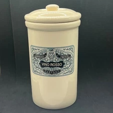 California Pantry Cannister Luminoso Fresco Vino Rosso Tuscany