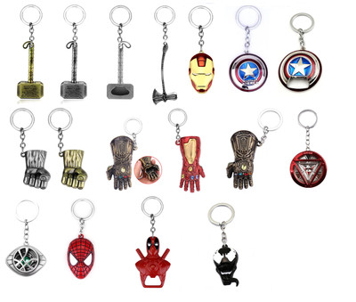 Marvel Universum Schlüsselanhänger Avengers Iron Man.Captain America.Spider Man