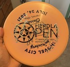 Discraft ESP Zone, Custom Stamp, 175 Gs, Thrown Less Than 5 Times, Is Inked — photo 1
