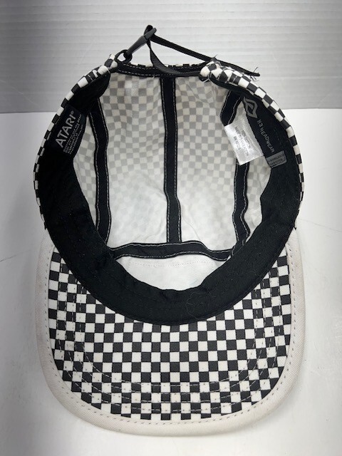 Atari Game Checkered Hat Black/White Adjustable S… - image 5