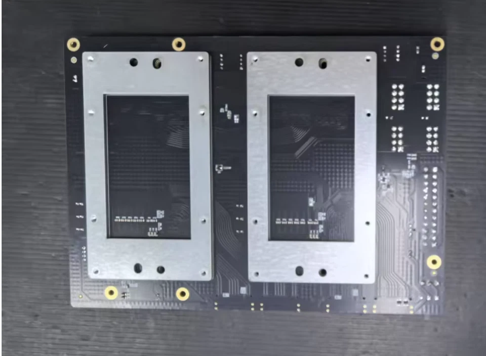 Nvidia v100 sxm2 300G NVlink interconnect Dual card sxm2 adapter board - Image 2 of 4