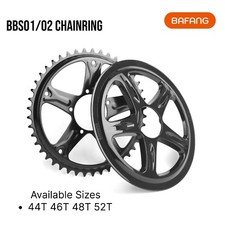 Bafang BBS01B BBS02B Mid Drive Motor Chainwheel eBike Sprocket 44T 46T 48T 52T