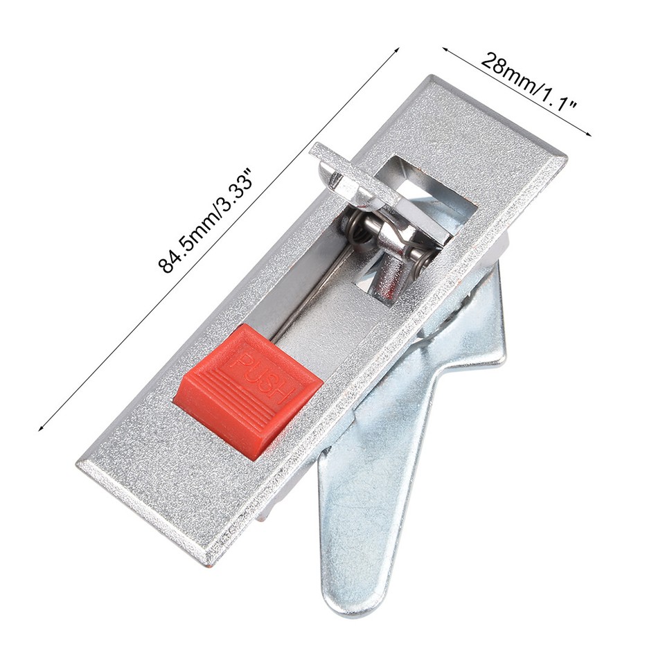 Electric Cabinet Panel Cam Lock Red Push Button Pop Up Type Door Lock ...