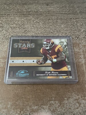 2008 Donruss Classics Saturday Stars Platinum # D/25 Keith Rivers Auto Rookie RC