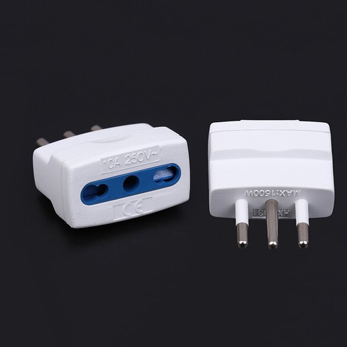 1 Piece 10A To 16A Power Converter Italian To Italian 3 Pins Plug Travel Adapter - Afbeelding 5 van 12