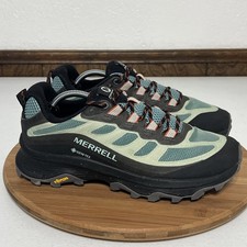 Merrell Women's MOAB Speed GTX Gore-Tex Hiking Shoes Size 9 Mineral J067008
