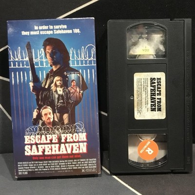 Escape From SafeHaven VHS 1988 Sci-fi RARE HTF AKA BLOODSCAPE