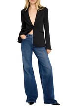 Good American Good Skate Wide Leg Jeans in Blue Size 2/26