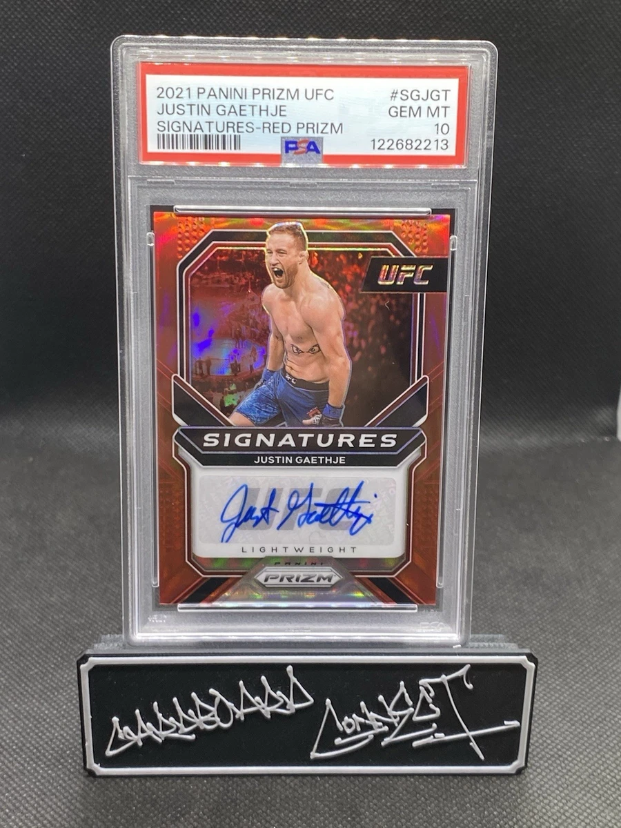 Las mejores ofertas en 2021 Panini Prizm UFC - Justin Gaethje #SG