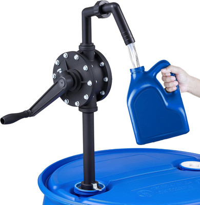Rotary 55 Gallon Drum Pump for Chemicals, Fuels & Water-Based Fluids