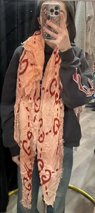 Authentique FOULARD FEMME GUCCI MULTICOLORE Très bon état RARE