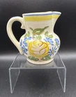 Redwing Pottery Brittany Hand Painted Floral Pinch Spout 4” Pitcher/Creamer