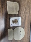 Indy 500 Bronze Pit Badge 1955 with Back Up — photo 2