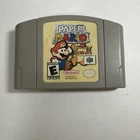 New ListingPaper Mario Nintendo 64 N64 Authentic Cartridge Very Good Condition