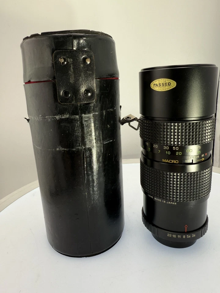Quantaray 85-210mm f/3.8 FD-Mount Manual Focus Zoom Lens Macro Pentax & Case - Image 2 of 4