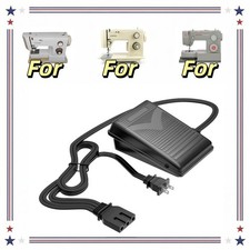 Foot Control Pedal Power For Singer Sewing 5122 5123 5124 5127 5532 UltraLock 4D