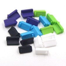 20 Pcs 5Colors Silicone USB Type A,USB Port Standard-A Female Anti Dust... 
