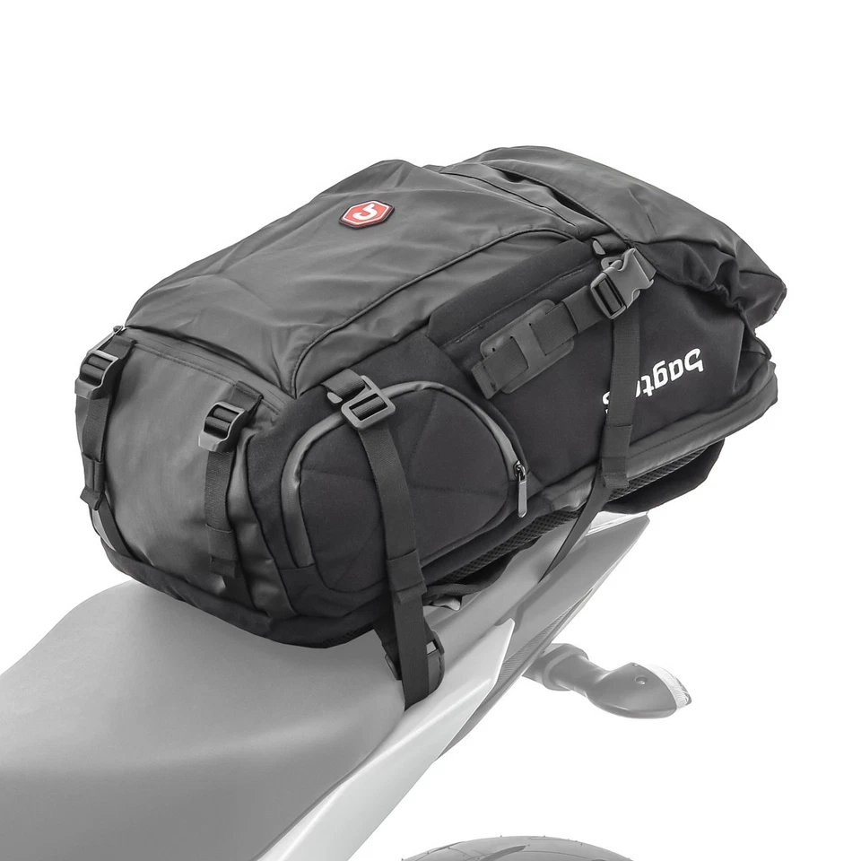 Motorrad Rucksack Hecktasche HX5 wasserdicht mit Helmhalterung 45L C-Ware - Bild 2 von 4