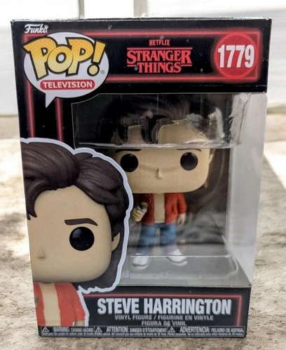 Funko Pop: Steve Harrington #1779 Stranger Things Season 5 + Protector