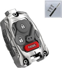 Zinc Alloy Key Fob Shell Case for Honda Accord Civic CR-V Odyssey 3 Button