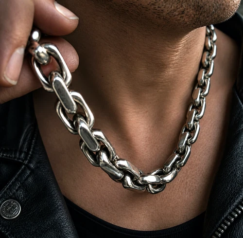 24" Mens Real Solid Sterling Silver 925 Heavy Miami Curb Chain Link Necklace