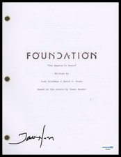 Jared Harris "Foundation" AUTOGRAPH Signed 'Hari Seldon' Full Pilot Script ACOA