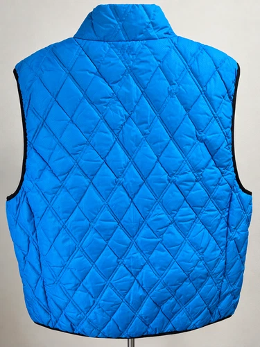 Robert Graham Men's 3XL Vest-Green Blue Pozo Reversible Quilted Puffer NWT image 4
