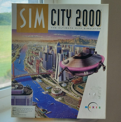 Maxis SimCity 2000 Ultimate City Simulator Mac 3.5'' Floppy Disks w/ Box