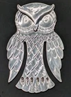 REED & BARTON STERLING SILVER OWL BOOKMARK CLIP PAGE MARK